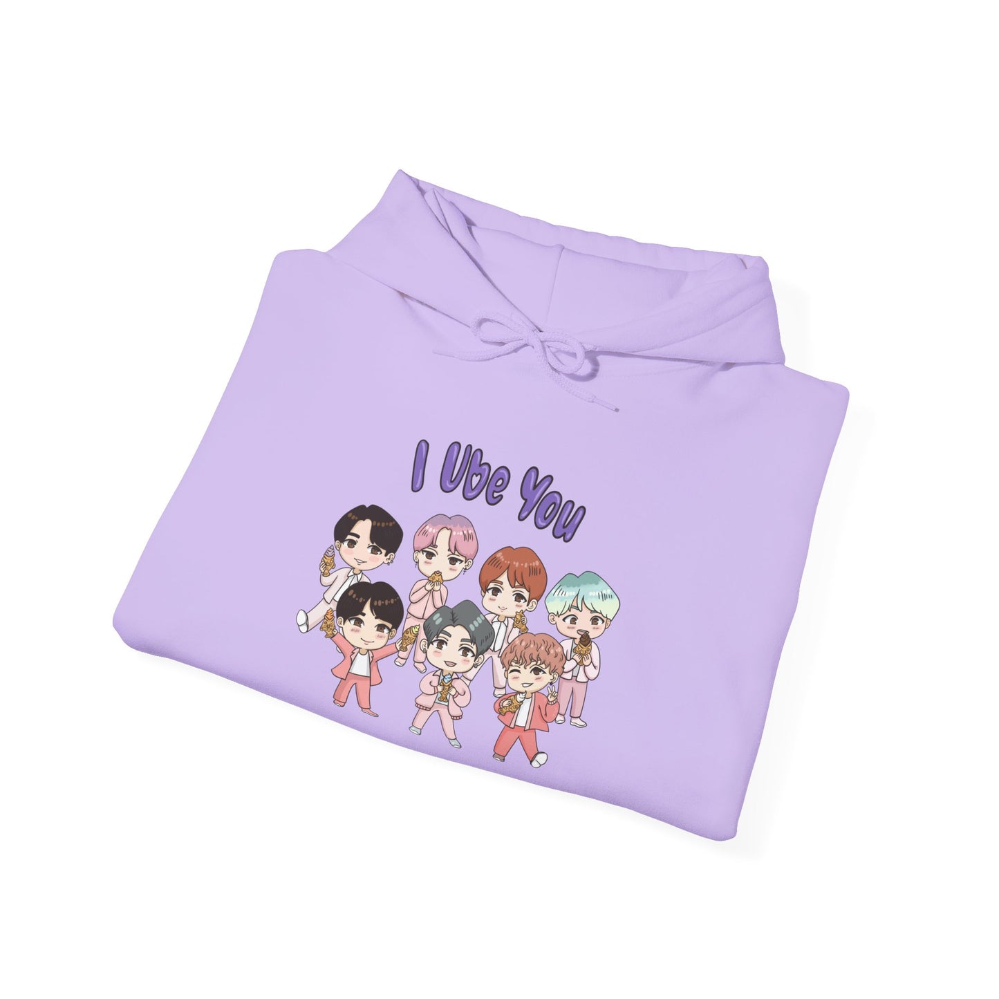 BTS Chibi Hoodie with Taiyaki Design