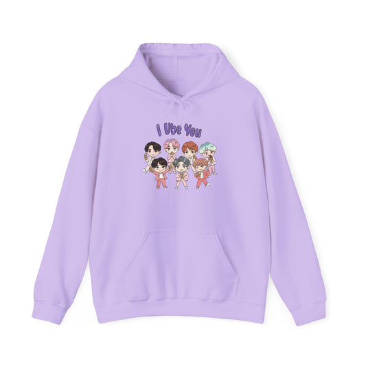 BTS Chibi Hoodie with Taiyaki Design