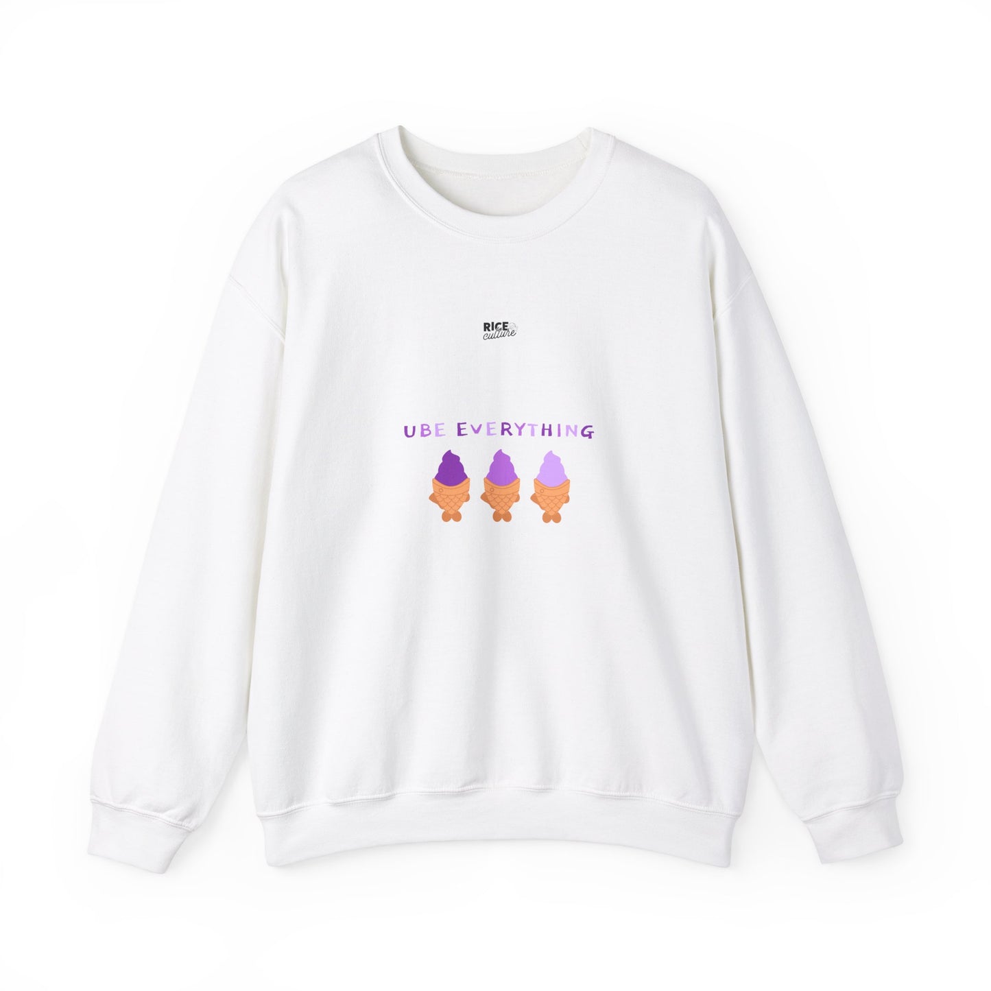 Sweatshirt - Ube Everything with Taiyaki - Unisex